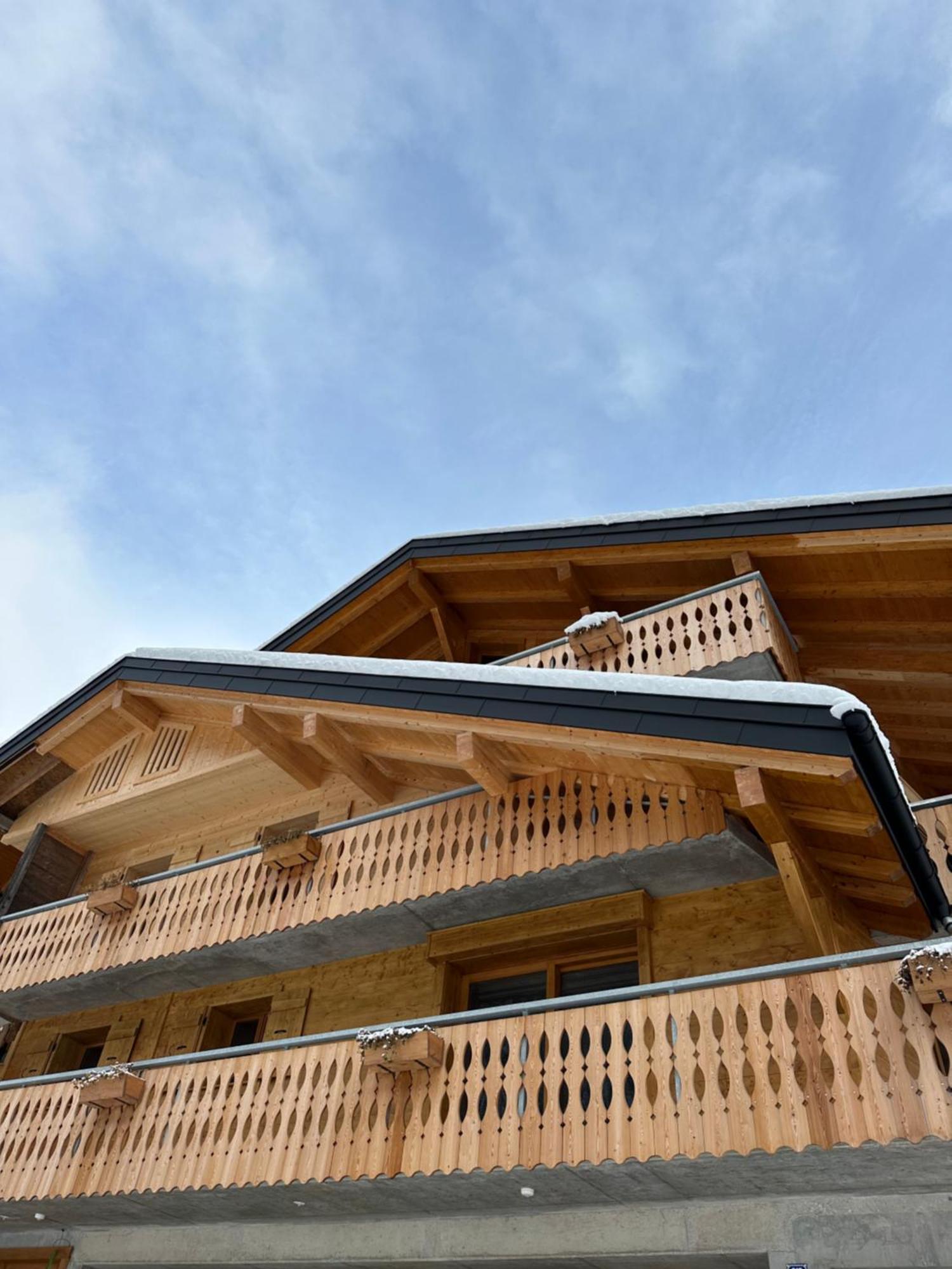 La Rose Des Neiges A Chatel Bagian luar foto